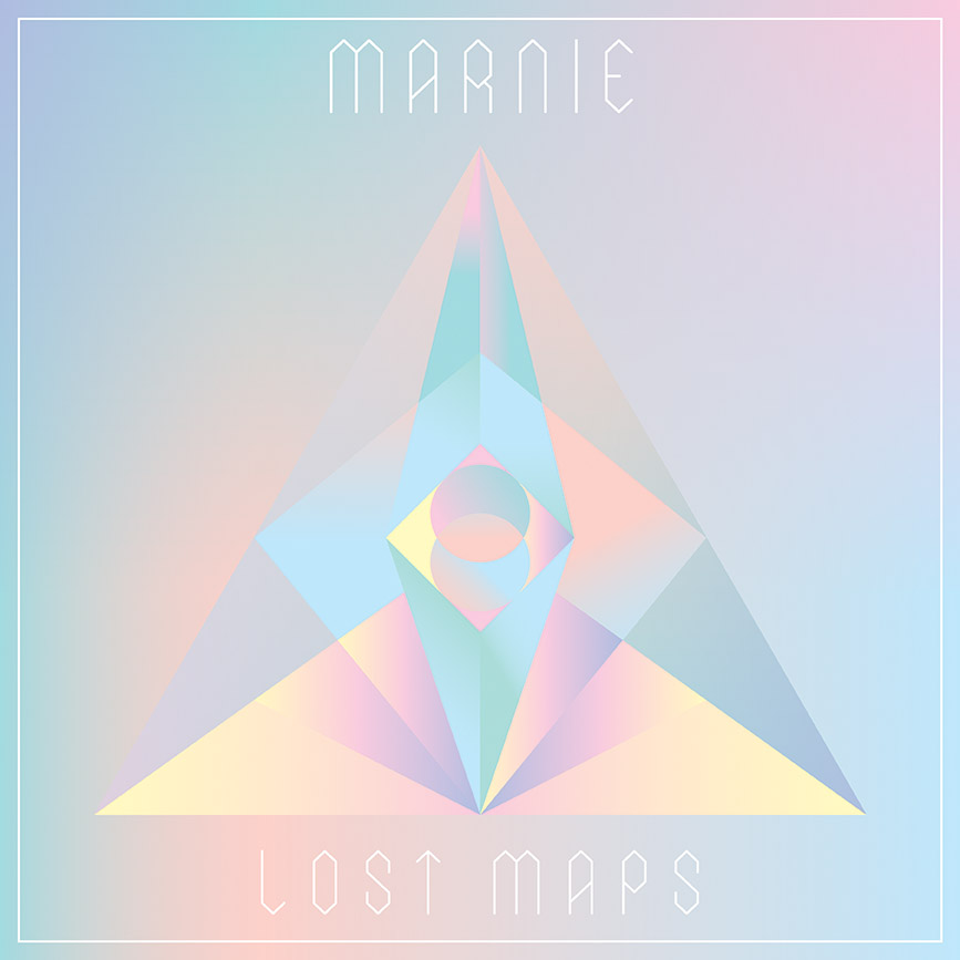 Marnie's "Lost Maps" single sleeve